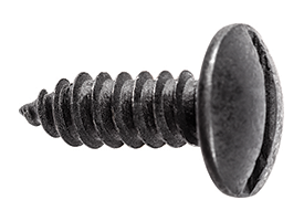 License Plate Screws - Slotted Truss Head (#14 x 3/4")