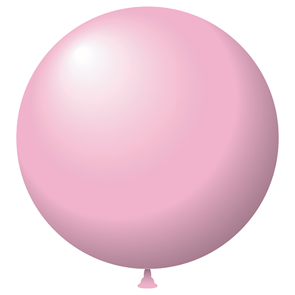 24" Pink Latex Balloons
