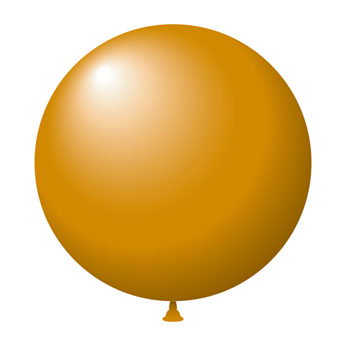 17" Jumbo Latex Balloons (72ct) - Metaltone