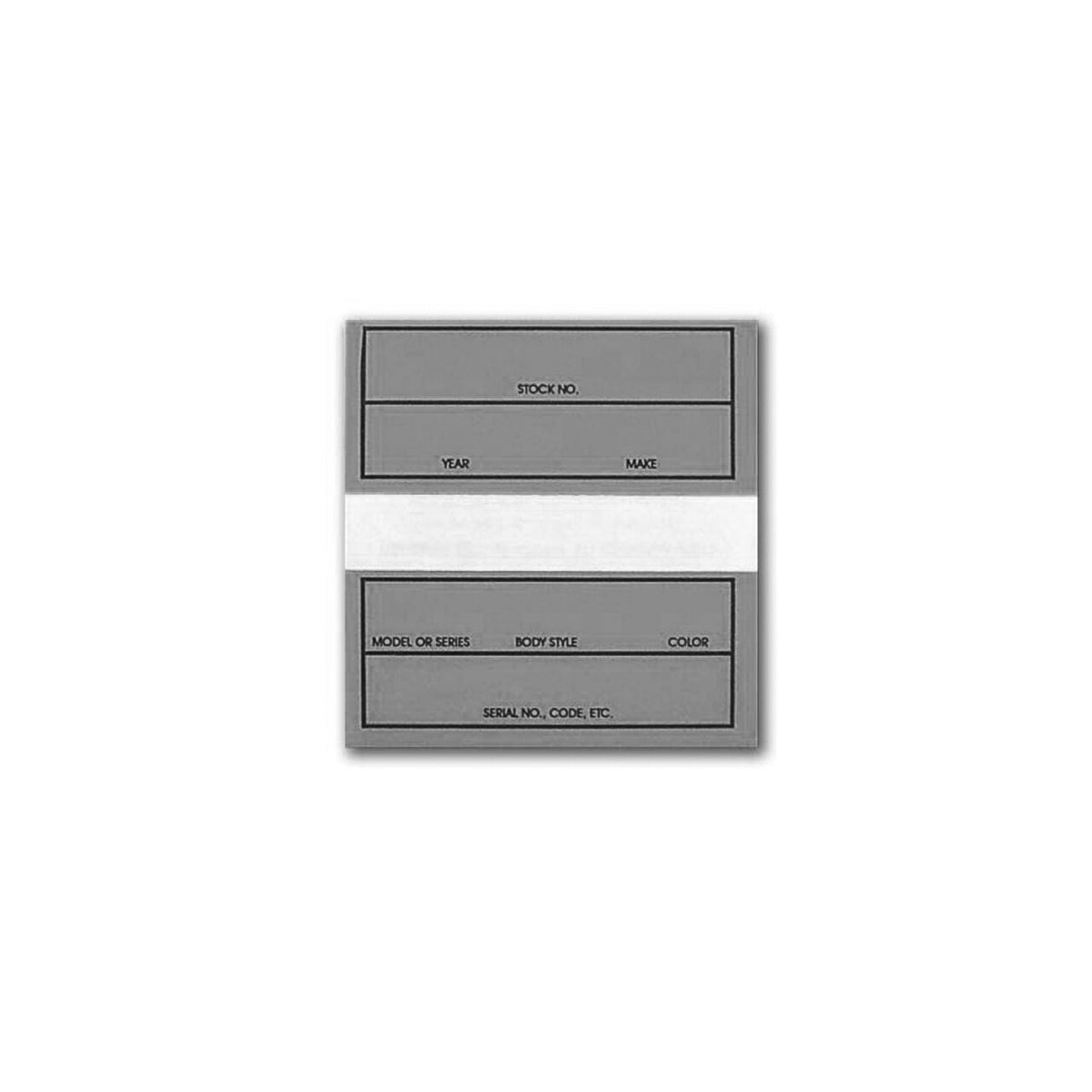 Macray Stock Window Stickers (MWS)