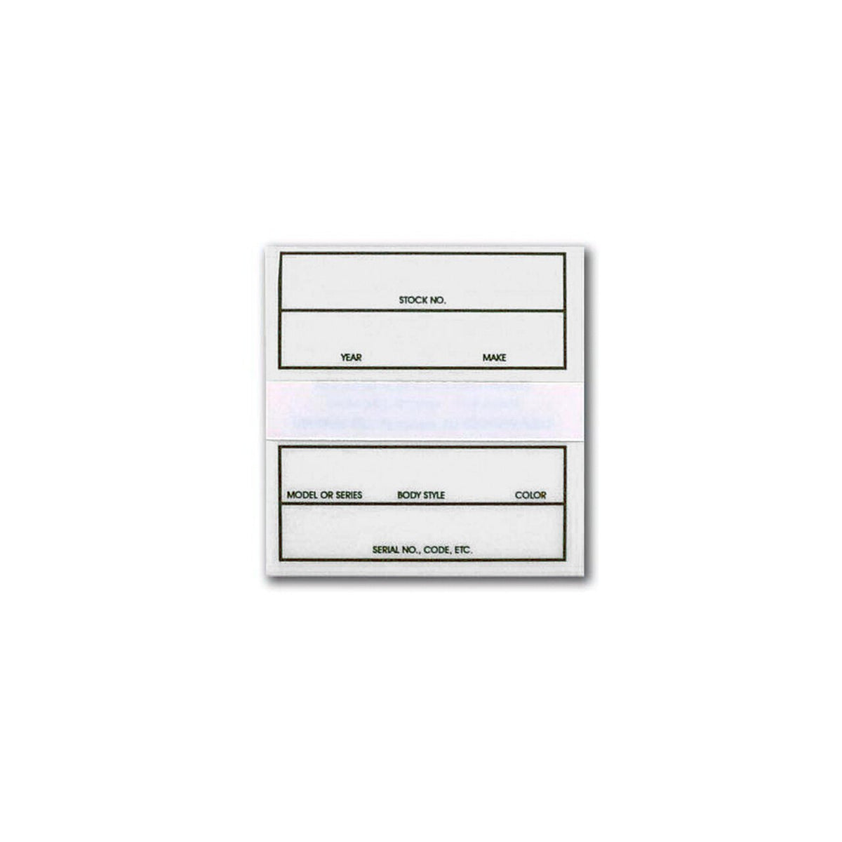 Macray Stock Window Stickers (MWS)