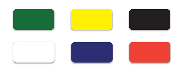 FILE RIGHT Service File Blank Color Label
