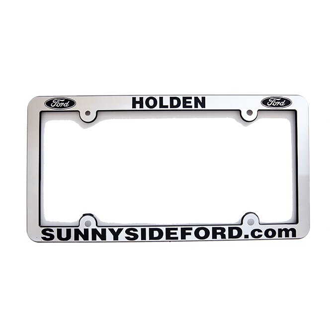 [CUSTOM] License Plate Frames - Chrome-Faced