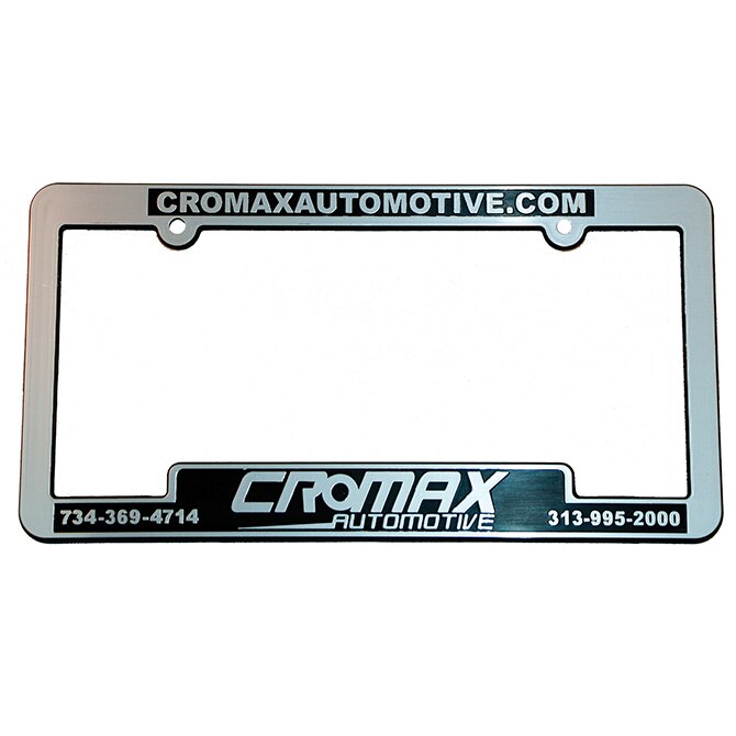 [CUSTOM] License Plate Frames - Chrome-Faced
